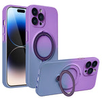 Custodia per telefono in TPU sfumato con supporto MagSafe, For iPhone 14 Plus, For iPhone 14, For iPhone 14 Pro, For iPhone 14 Pro Max