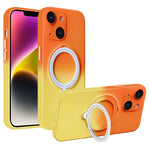 Custodia per telefono in TPU sfumato con supporto MagSafe, For iPhone 14 Plus, For iPhone 14, For iPhone 14 Pro, For iPhone 14 Pro Max