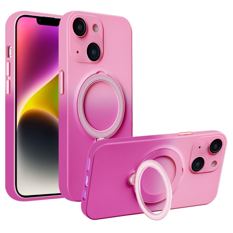 Custodia per telefono in TPU sfumato con supporto MagSafe, For iPhone 14 Plus, For iPhone 14, For iPhone 14 Pro, For iPhone 14 Pro Max