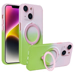 Custodia per telefono in TPU sfumato con supporto MagSafe, For iPhone 14 Plus, For iPhone 14, For iPhone 14 Pro, For iPhone 14 Pro Max