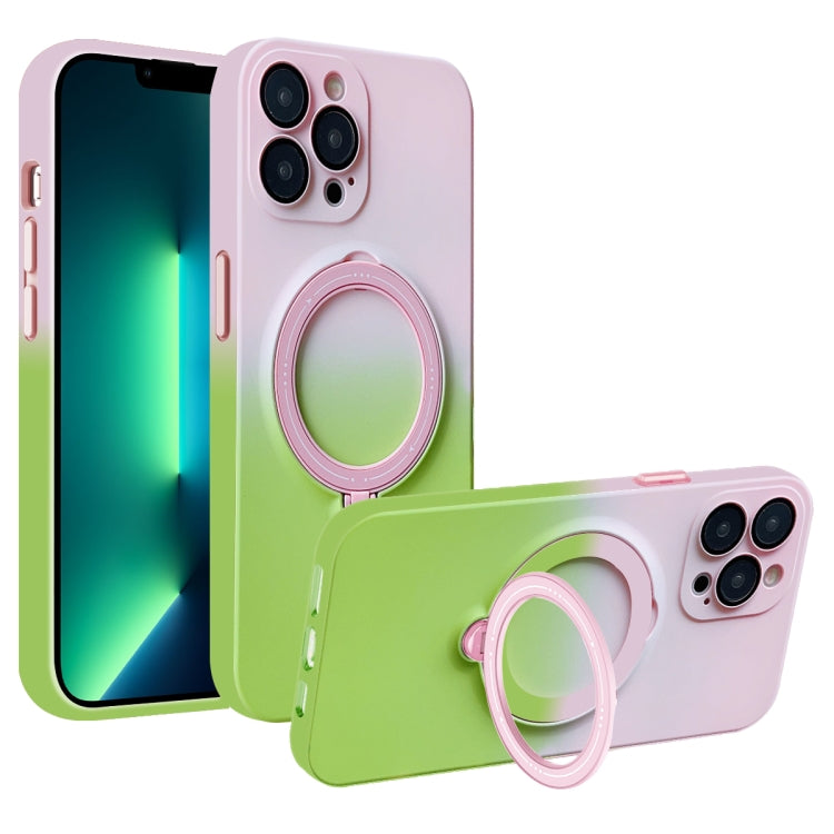 Custodia per telefono in TPU sfumato con supporto MagSafe, For iPhone 13 Pro Max, For iPhone 13 Pro, For iPhone 13, For iPhone 12