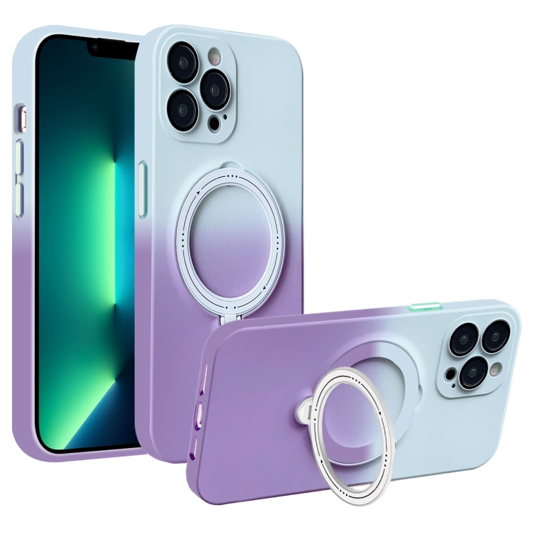 Custodia per telefono in TPU sfumato con supporto MagSafe, For iPhone 13 Pro Max, For iPhone 13 Pro, For iPhone 13, For iPhone 12
