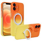 Custodia per telefono in TPU sfumato con supporto MagSafe, For iPhone 13 Pro Max, For iPhone 13 Pro, For iPhone 13, For iPhone 12