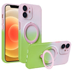 Custodia per telefono in TPU sfumato con supporto MagSafe, For iPhone 13 Pro Max, For iPhone 13 Pro, For iPhone 13, For iPhone 12