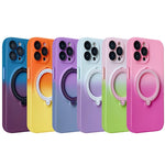 Custodia per telefono in TPU sfumato con supporto MagSafe, For iPhone 14 Plus, For iPhone 14, For iPhone 14 Pro, For iPhone 14 Pro Max