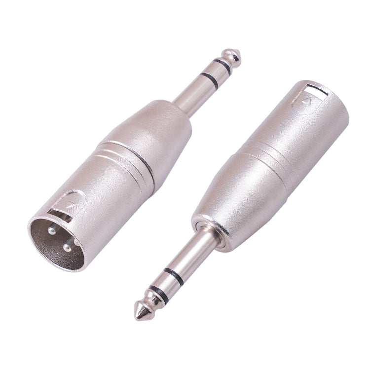 Adattatore 6,35 mm TRS maschio a XLR maschio 3 pin