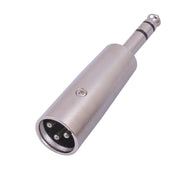 Adattatore maschio 6,35 mm 1/4 TRS a XLR 3 pin maschio
