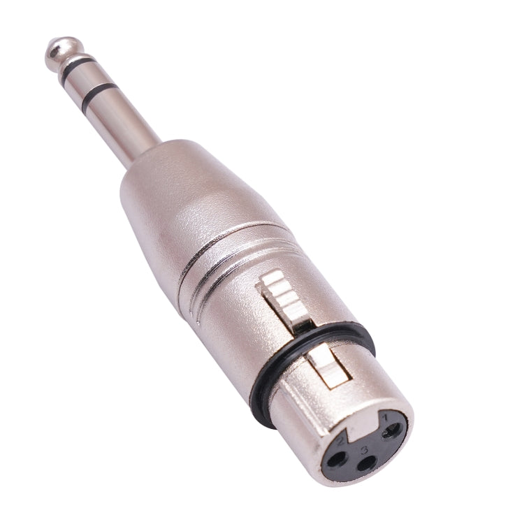 Adattatore audio 6,35 mm TRS maschio a XLR femmina 3 pin