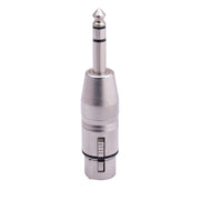 Adattatore audio 6,35 mm TRS maschio a XLR femmina 3 pin