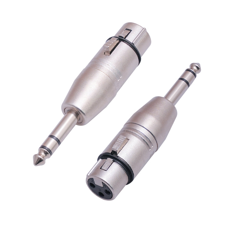 Adattatore audio 6,35 mm TRS maschio a XLR femmina 3 pin