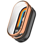 Custodia protettiva per orologio galvanico in TPU a copertura totale, For Xiaomi Mi Band 8 / 9 Ceramic / 10 Ceramic