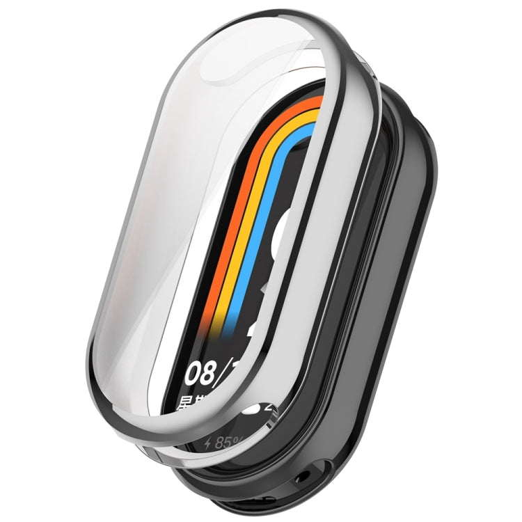 Custodia protettiva per orologio galvanico in TPU a copertura totale, For Xiaomi Mi Band 8 / 9 Ceramic / 10 Ceramic