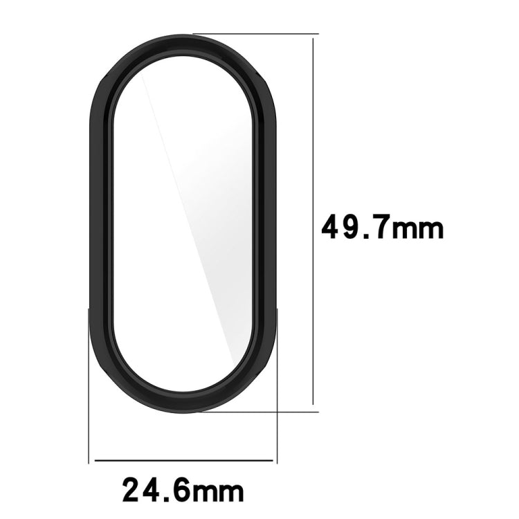 Custodia protettiva per orologio galvanico in TPU a copertura totale, For Xiaomi Mi Band 8 / 9 Ceramic / 10 Ceramic