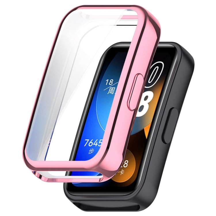Custodia protettiva per orologio galvanico in TPU a copertura totale, For Huawei Band 10 / 9 / 8