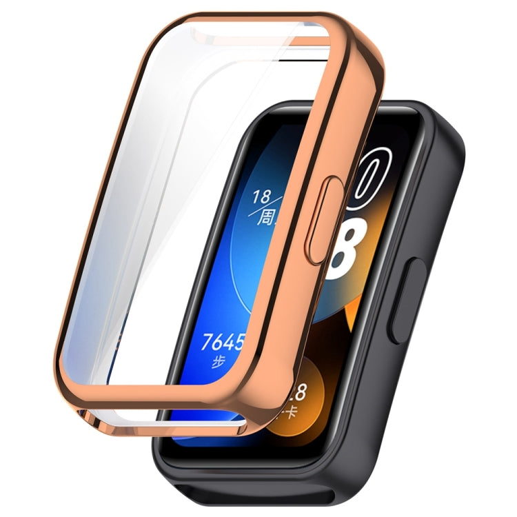 Custodia protettiva per orologio galvanico in TPU a copertura totale, For Huawei Band 10 / 9 / 8