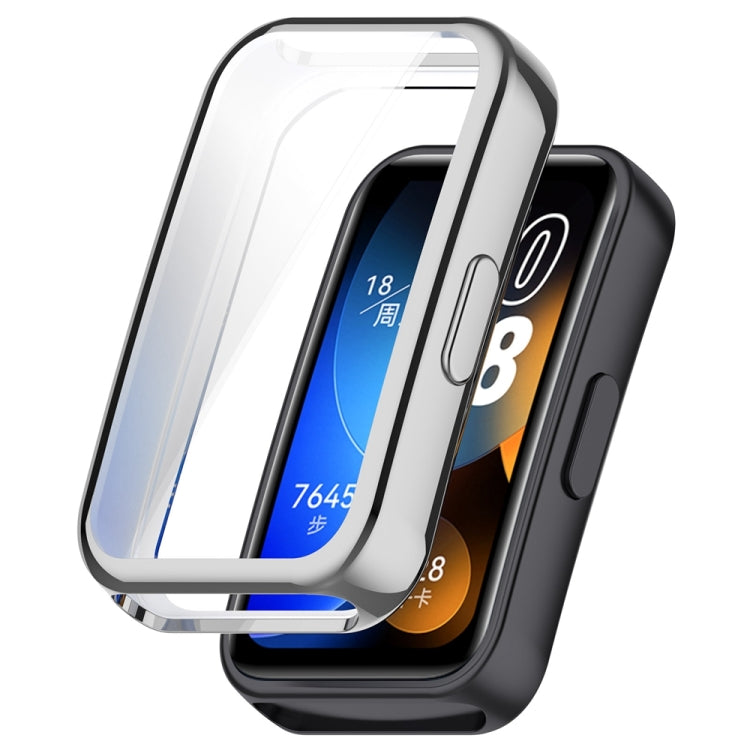 Custodia protettiva per orologio galvanico in TPU a copertura totale, For Huawei Band 10 / 9 / 8