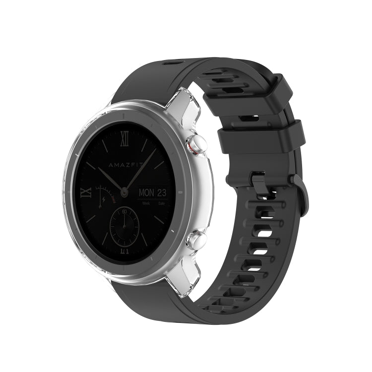 Cassa dell'orologio mezza cassa in TPU da 42 mm, For Huami Amazfit GTR