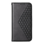 Custodia per telefono in pelle magnetica con struttura in vitello a griglia cubica, For Realme C100 4G, For Realme 16 5G, For Realme C85 5G / Realme 15x 5G, For Realme C85 Pro 4G
