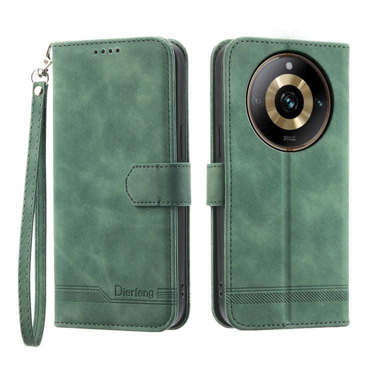 Custodia per cellulare in pelle Dierfeng Dream Line, For Realme C53, For Realme 11 Pro