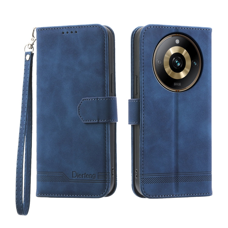 Custodia per cellulare in pelle Dierfeng Dream Line, For Realme C53, For Realme 11 Pro