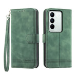 Custodia per cellulare in pelle Dierfeng Dream Line, For vivo V27