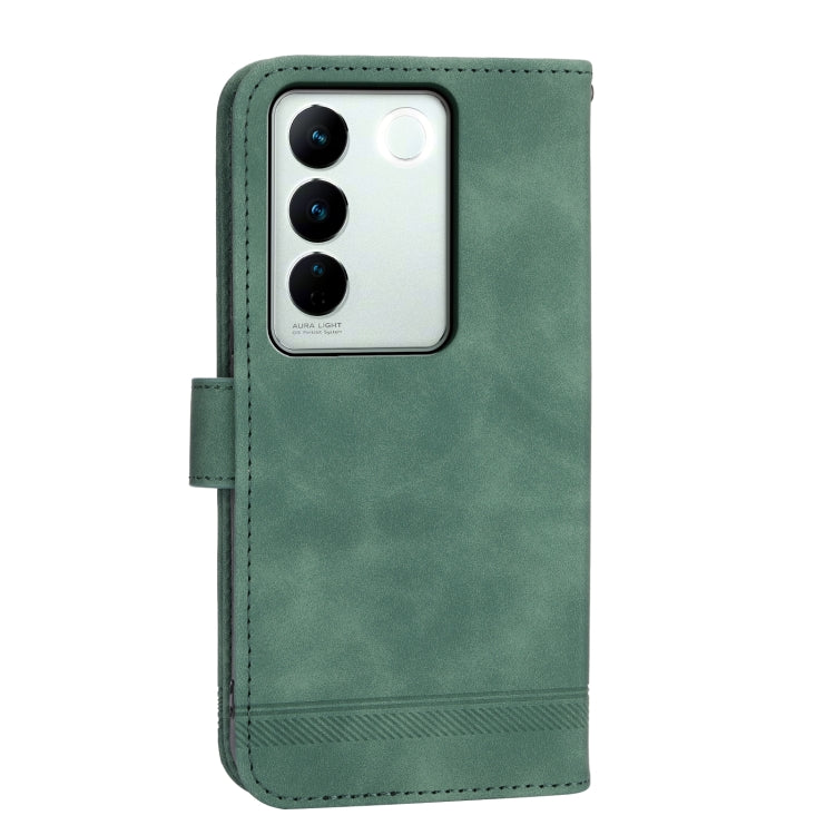 Custodia per cellulare in pelle Dierfeng Dream Line, For vivo V27