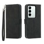 Custodia per cellulare in pelle Dierfeng Dream Line, For vivo V27