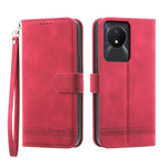 Custodia per cellulare in pelle Dierfeng Dream Line, For vivo Y36, For vivo Y78, For vivo Y02a, For vivo Y56