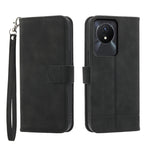 Custodia per cellulare in pelle Dierfeng Dream Line, For vivo Y36, For vivo Y78, For vivo Y02a, For vivo Y56