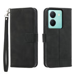 Custodia per cellulare in pelle Dierfeng Dream Line, For vivo Y36, For vivo Y78, For vivo Y02a, For vivo Y56