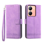 Custodia per cellulare in pelle Dierfeng Dream Line, For vivo Y36, For vivo Y78, For vivo Y02a, For vivo Y56