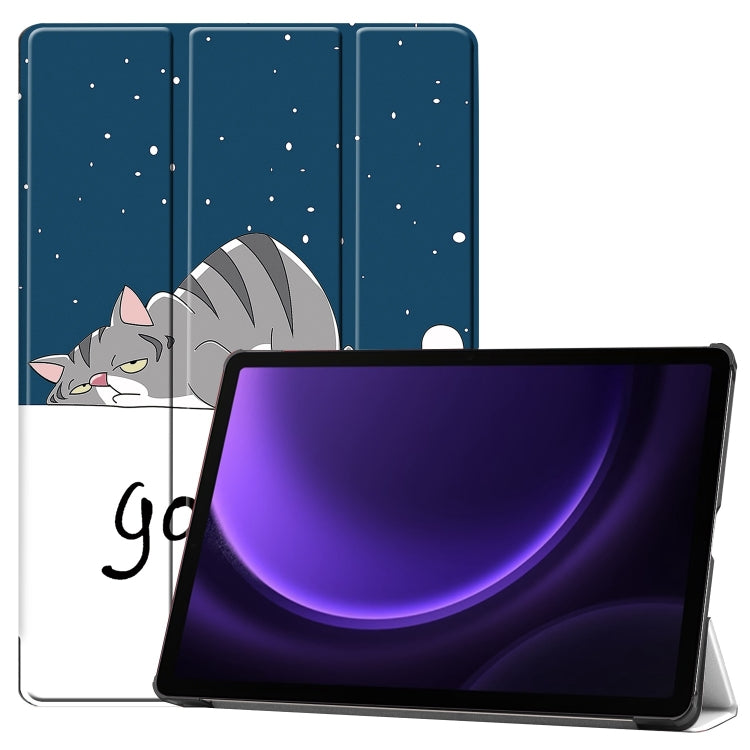 Custodia tablet in pelle con supporto per Galaxy Tab S9 FE