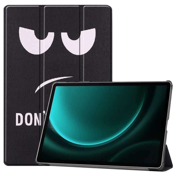 Custodia tablet in pelle con supporto per Galaxy Tab S9 FE