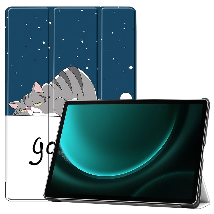 Custodia tablet in pelle con supporto per Galaxy Tab S9 FE