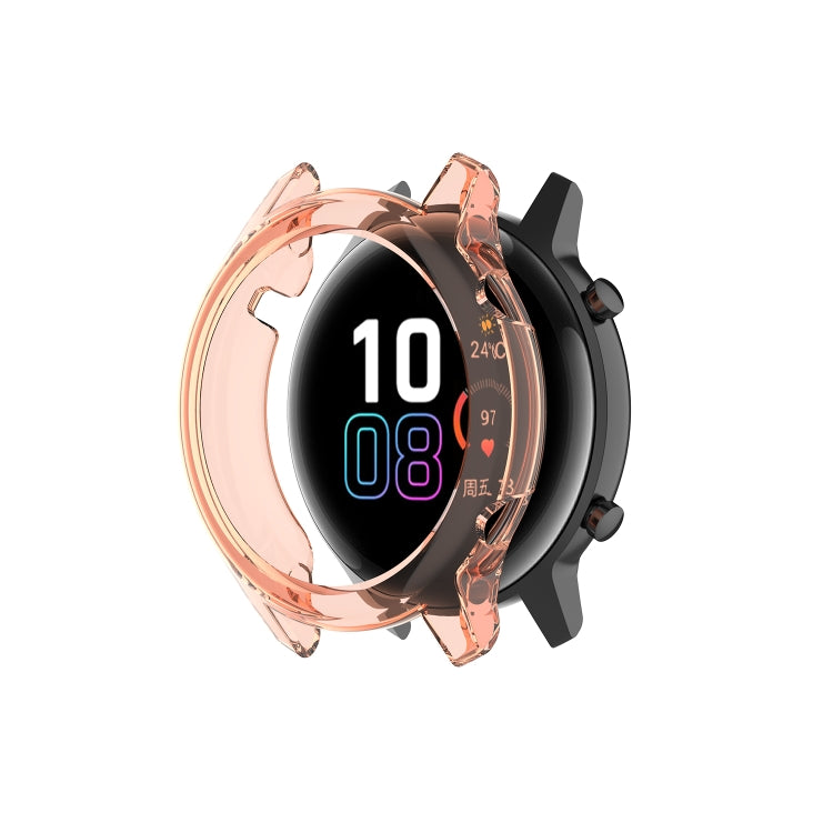Custodia per orologio mezza cassa vuota avvolta in TPU, For Huawei Honor Magic watch2 46mm, For Huawei Honor Magic watch2 42mm, For Garmin Venu