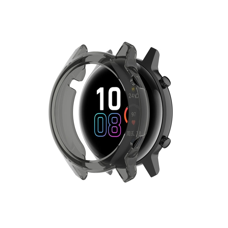 Custodia per orologio mezza cassa vuota avvolta in TPU, For Huawei Honor Magic watch2 46mm, For Huawei Honor Magic watch2 42mm, For Garmin Venu