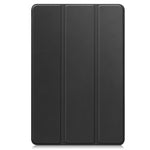 Custodia per tablet in pelle intelligente con supporto a 3 pieghe Custer Pure Color, For Google Pixel Tablet