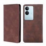 Custodia per telefono in pelle magnetica Skin Feel, For vivo Y100 5G IDN, For vivo Y35+ 5G, For vivo S17 5G / S17 Pro 5G, For vivo iQOO Neo 8 5G / 8 Pro 5G
