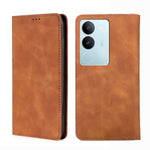 Custodia per telefono in pelle magnetica Skin Feel, For vivo Y100 5G IDN, For vivo Y35+ 5G, For vivo S17 5G / S17 Pro 5G, For vivo iQOO Neo 8 5G / 8 Pro 5G