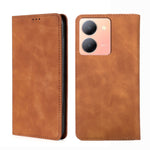 Custodia per telefono in pelle magnetica Skin Feel, For vivo Y78 5G