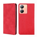 Custodia per telefono in pelle magnetica Skin Feel, For vivo Y78 5G