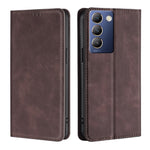 Custodia per telefono in pelle magnetica Skin Feel, For vivo Y100 5G IDN, For vivo Y35+ 5G, For vivo S17 5G / S17 Pro 5G, For vivo iQOO Neo 8 5G / 8 Pro 5G