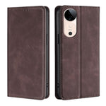 Custodia per telefono in pelle magnetica Skin Feel, For vivo S19, For vivo Y28 4G, For vivo X100s, For vivo Y38 5G / T3x Global