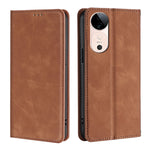 Custodia per telefono in pelle magnetica Skin Feel, For vivo S19, For vivo Y28 4G, For vivo X100s, For vivo Y38 5G / T3x Global