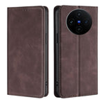 Custodia per telefono in pelle magnetica Skin Feel, For vivo S19, For vivo Y28 4G, For vivo X100s, For vivo Y38 5G / T3x Global
