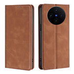 Custodia per telefono in pelle magnetica Skin Feel, For vivo S19, For vivo Y28 4G, For vivo X100s, For vivo Y38 5G / T3x Global