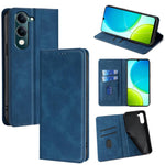 Custodia per telefono in pelle magnetica Skin Feel, For vivo Y39 5G Global, For vivo V50 Lite 5G, For vivo Y29s 5G / Y04 4G, For vivo Y29 4G Global