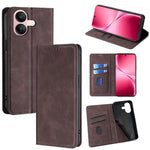 Custodia per telefono in pelle magnetica Skin Feel, For vivo V60 Lite 5G Global, For vivo V60 5G Global, For vivo iQOO Neo 10 5G Global, For vivo X200s 5G