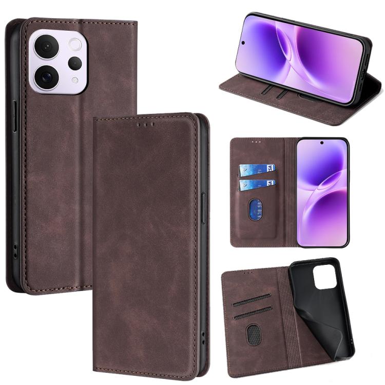 Custodia per telefono in pelle magnetica Skin Feel, For vivo X300 Ultra 5G, For vivo S50 Pro mini 5G, For vivo S50 5G, For vivo Y31 5G 2025