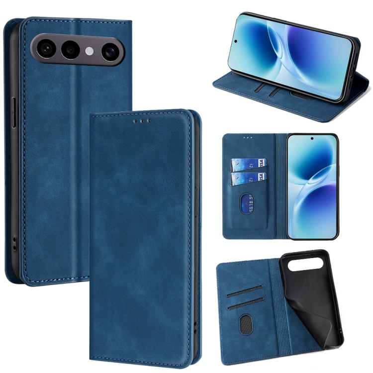 Custodia per telefono in pelle magnetica Skin Feel, For vivo X300 Ultra 5G, For vivo S50 Pro mini 5G, For vivo S50 5G, For vivo Y31 5G 2025